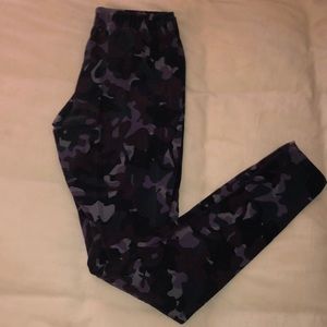 Nike purple army legging